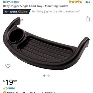 Baby jogger mini GT stroller tray